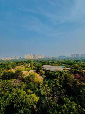 Penthouse Escape 1BHK Park View Flat in Kondapur